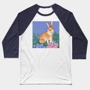 American Bunny Cute Giant Bunny Mom Baseball T-Shirt